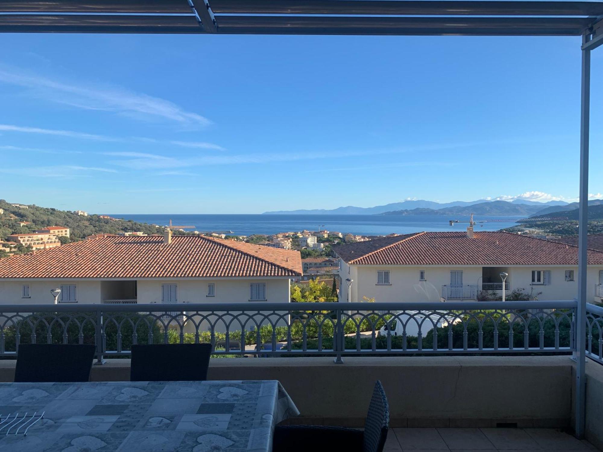 T2 Clim 54M2, 17M2 De Terrasse Tres Belle Vue Mer LʼÎle-Rousse Exterior foto